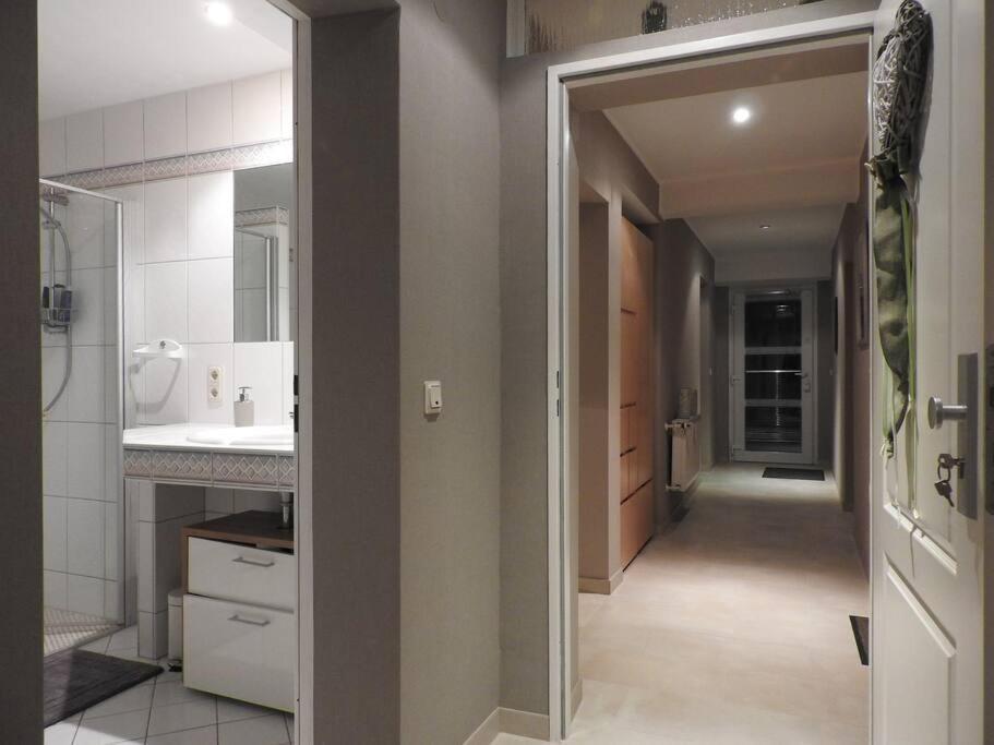 Schöne gemütliche Ferienwohnung mit Fernblick. Nalbach Exterior foto
