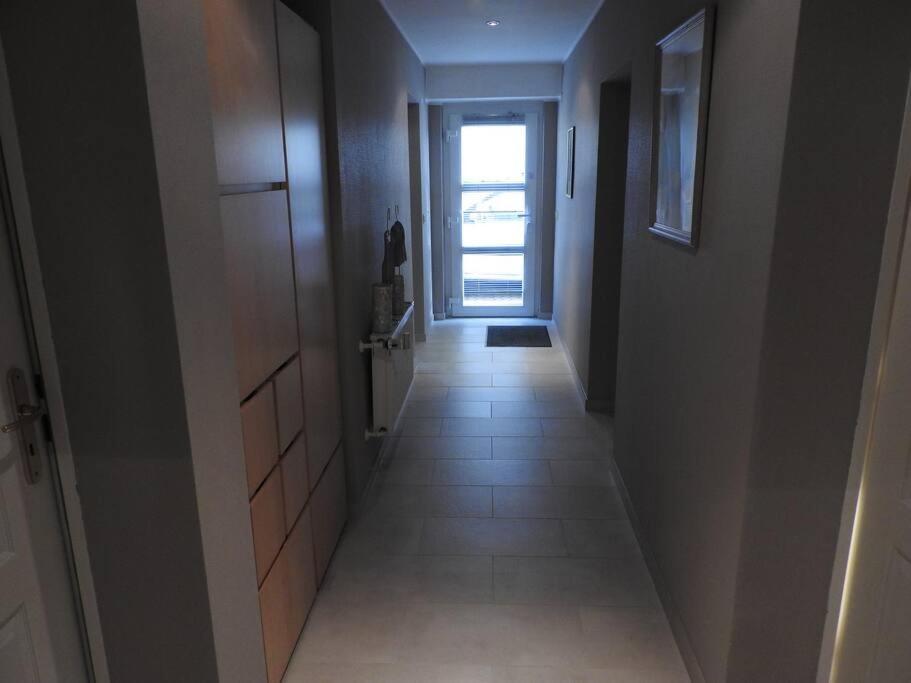 Schöne gemütliche Ferienwohnung mit Fernblick. Nalbach Exterior foto